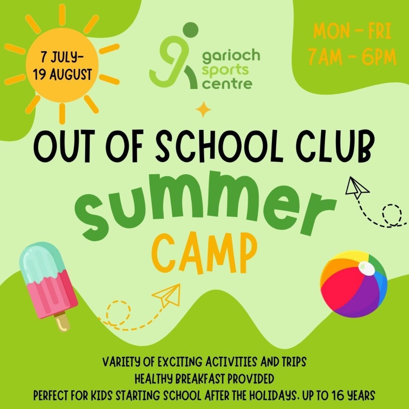 Kids Summer Camps 2025 - 5th July - 19th August