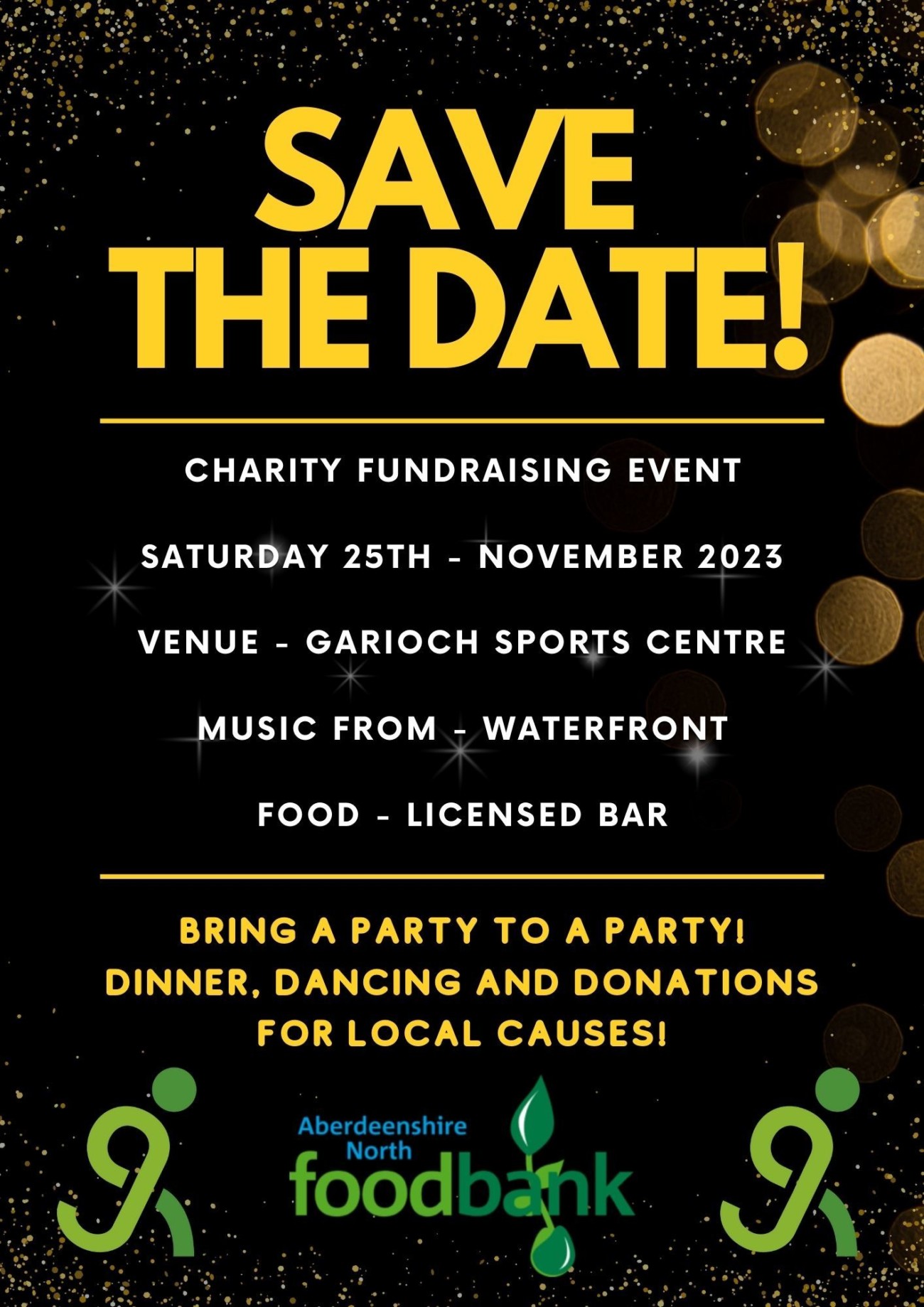 SAVE THE DATE!! - Garioch Sports Next Fundraising Event