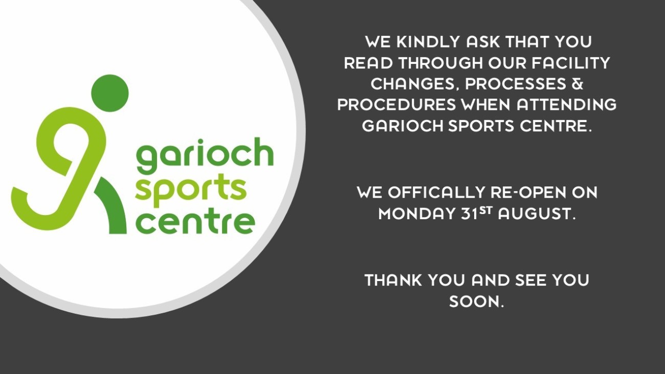 Garioch Sports COVID-19 Procedures & Processes