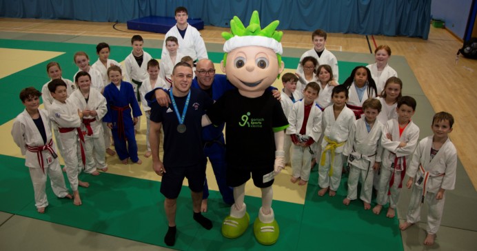 LOCAL JUDO CHAMP SUPPORTS AND INSPIRES NEXT GENERATION OF JUDO PLAYERS